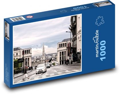 Belgicko - Brusel, Európa - Puzzle 1000 dielikov, rozmer 60x46 cm