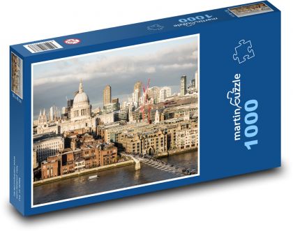 Město - architektura, domy - puzzle 1000 dílků