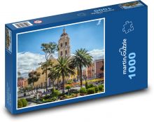 Mexiko - cestovat, Puebla Puzzle 1000 dílků - 60 x 46 cm