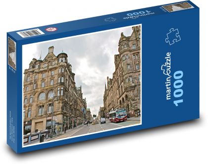 Edinburgh - škótske mesto - Puzzle 1000 dielikov, rozmer 60x46 cm