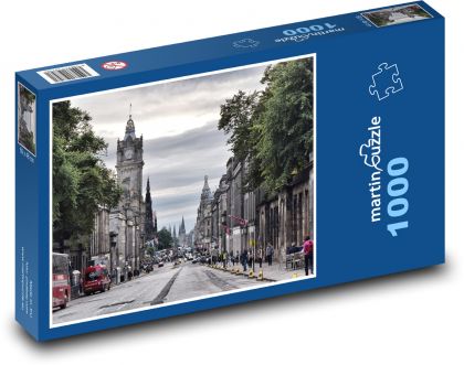 Edinburgh - Scotland, City - Puzzle 1000 pieces, size 60x46 cm 