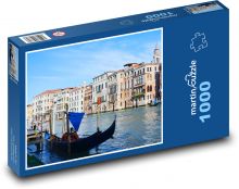 Benátky - Itálie, město Puzzle 1000 dílků - 60 x 46 cm