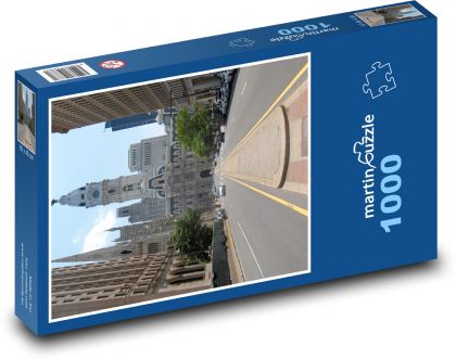 Philadelphia - Stadtzentrum, Stadt - Puzzle - 1000 Teile