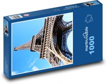 Francúzsko - Eiffelova veža, Paríž Puzzle 1000 dielikov - 60 x 46 cm 