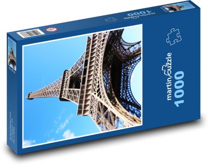 Francúzsko - Eiffelova veža, Paríž - Puzzle 1000 dielikov, rozmer 60x46 cm