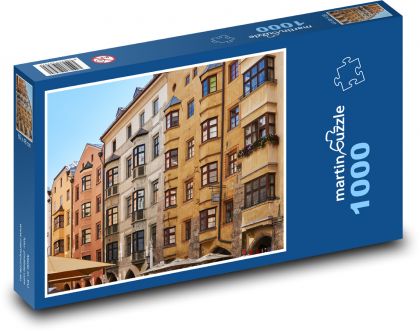 Innsbruck - Historic Centre, Tyrol - Puzzle 1000 pieces, size 60x46 cm 