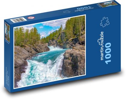 Fluss - Wasserfall, Bach - Puzzle - 1000 Teile