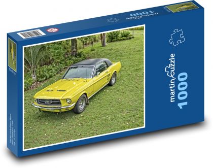 Mustang - Ford, auto - Puzzle 1000 dielikov, rozmer 60x46 cm