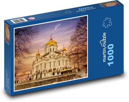 Katedrála - Chrám - Puzzle 1000 dielikov, rozmer 60x46 cm