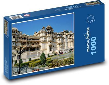 Udaipur - Indie, palác - puzzle 1000 dílků