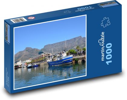 Port - Kapsztad, Republika Południowej Afryki - Puzzle 1000 elementów, rozmiar 60x46 cm