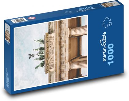 Braniborská brána - Německo, Berlín - puzzle 1000 dílků