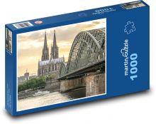 Kolín nad Rýnem - Evropa Puzzle 1000 - 60x46 cm