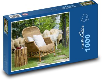Schaf - Ziege - Puzzle - 1000 Teile