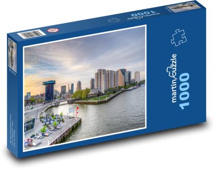 Rotterdam - Holandsko - Puzzle 1000 dielikov, rozmer 60x46 cm