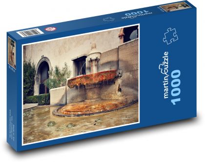 Roman Fountain - Italy - Puzzle 1000 pieces, size 60x46 cm 