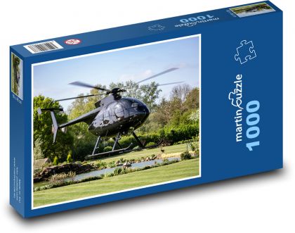 Helicopter - Puzzle 1000 elementów, rozmiar 60x46 cm