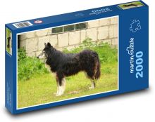 Verný psí priateľ na stráži Puzzle 2000 dielikov - 90 x 60 cm