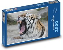 Řev tygra Puzzle 2000 - 90x60 cm