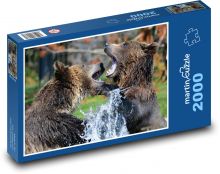 Grizzly bear Puzzle 2000 dielikov - 90 x 60 cm