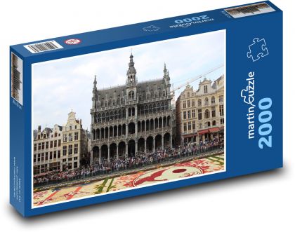 Belgie - Puzzle 2000 dílků, rozměr 90x60 cm