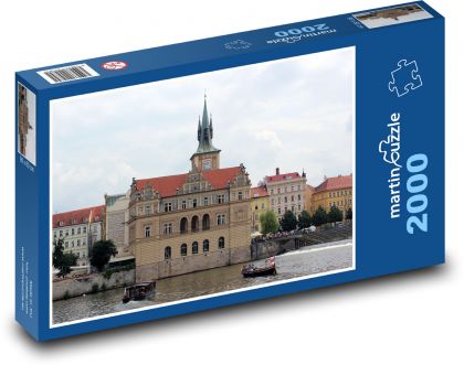 Smetanovo múzeum na Vltave, Praha - Puzzle 2000 dielikov, rozmer 90x60 cm 