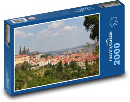 Praha - Puzzle 2000 dílků, rozměr 90x60 cm