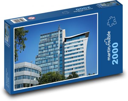 Praga - Wieża nabrzeża latarni morskiej - Puzzle 2000 elementów, rozmiar 90x60 cm