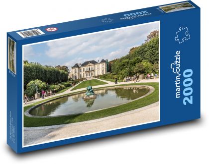 Muzeum w Paryżu - Puzzle 2000 elementów, rozmiar 90x60 cm