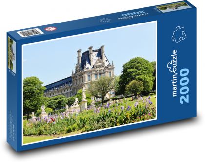 Paříž - Puzzle 2000 dílků, rozměr 90x60 cm