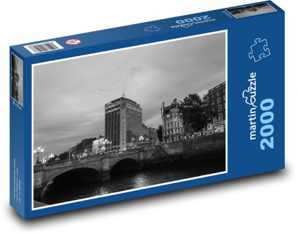 Dublin, Flussbrücke - Puzzle - 2000 Teile