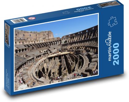 Řím - Puzzle 2000 dílků, rozměr 90x60 cm