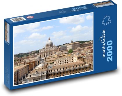 Řím - Puzzle 2000 dílků, rozměr 90x60 cm