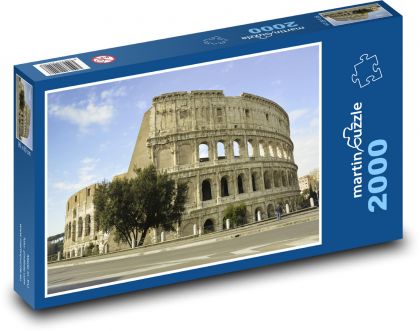 Řím - colosseum - Puzzle 2000 dílků, rozměr 90x60 cm