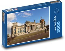 Berlin - Budynek Reichstagu Puzzle 2000 elementów - 90x60 cm