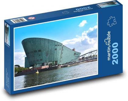Amsterdam - NEMO muzeum vědy a techniky - puzzle 2000 dílků