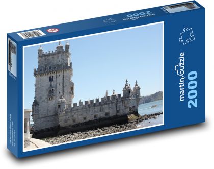 Lisabon - Puzzle 2000 dílků, rozměr 90x60 cm