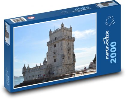 Lizbona - Puzzle 2000 elementów, rozmiar 90x60 cm