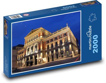 Vídeň - Puzzle 2000 dílků, rozměr 90x60 cm