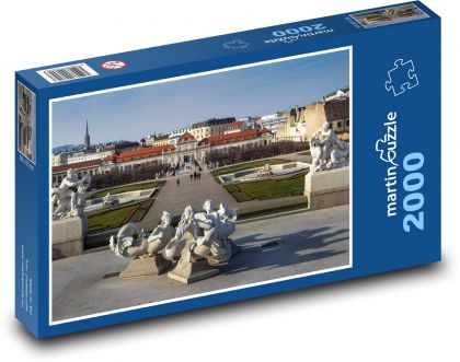 Viedeň - Puzzle 2000 dielikov, rozmer 90x60 cm 