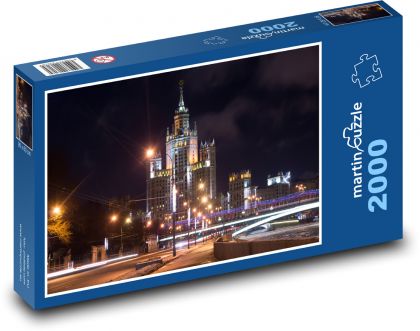 Moskwa - Siedem sióstr - Puzzle 2000 elementów, rozmiar 90x60 cm