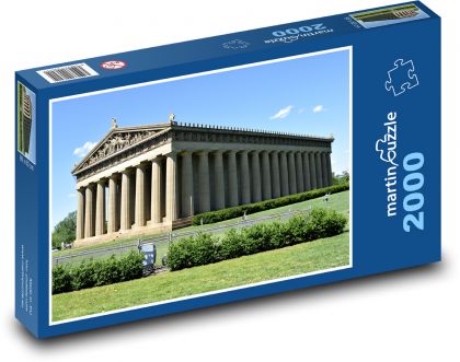 Řecko - Parthenón - Puzzle 2000 dílků, rozměr 90x60 cm
