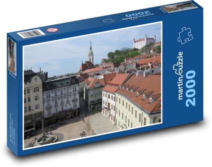 Bratislava - Puzzle 2000 dílků, rozměr 90x60 cm