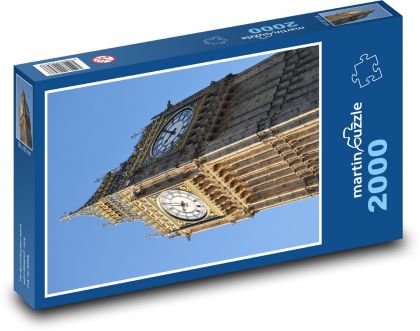 Londýn - Big Ben - Puzzle 2000 dílků, rozměr 90x60 cm