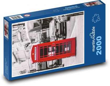 Londýn - Puzzle 2000 dílků, rozměr 90x60 cm