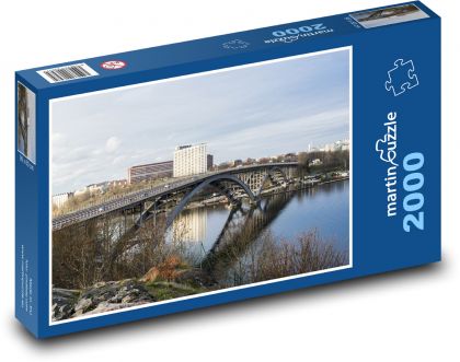 Sztokholm - Puzzle 2000 elementów, rozmiar 90x60 cm
