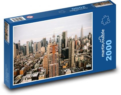 New York - Puzzle 2000 dílků, rozměr 90x60 cm