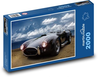 Auto - Puzzle 2000 dílků, rozměr 90x60 cm