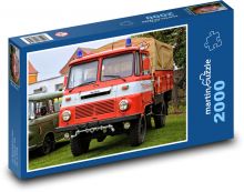 Auto - Fire auto Puzzle 2000 pieces - 90 x 60 cm