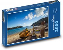 Záliv - loď Puzzle 2000 dílků - 90 x 60 cm